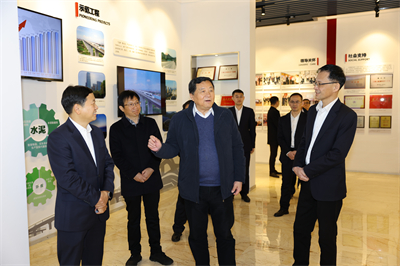 2023年2月，中国水泥协会会长高登榜来GA黄金甲集团调研指导